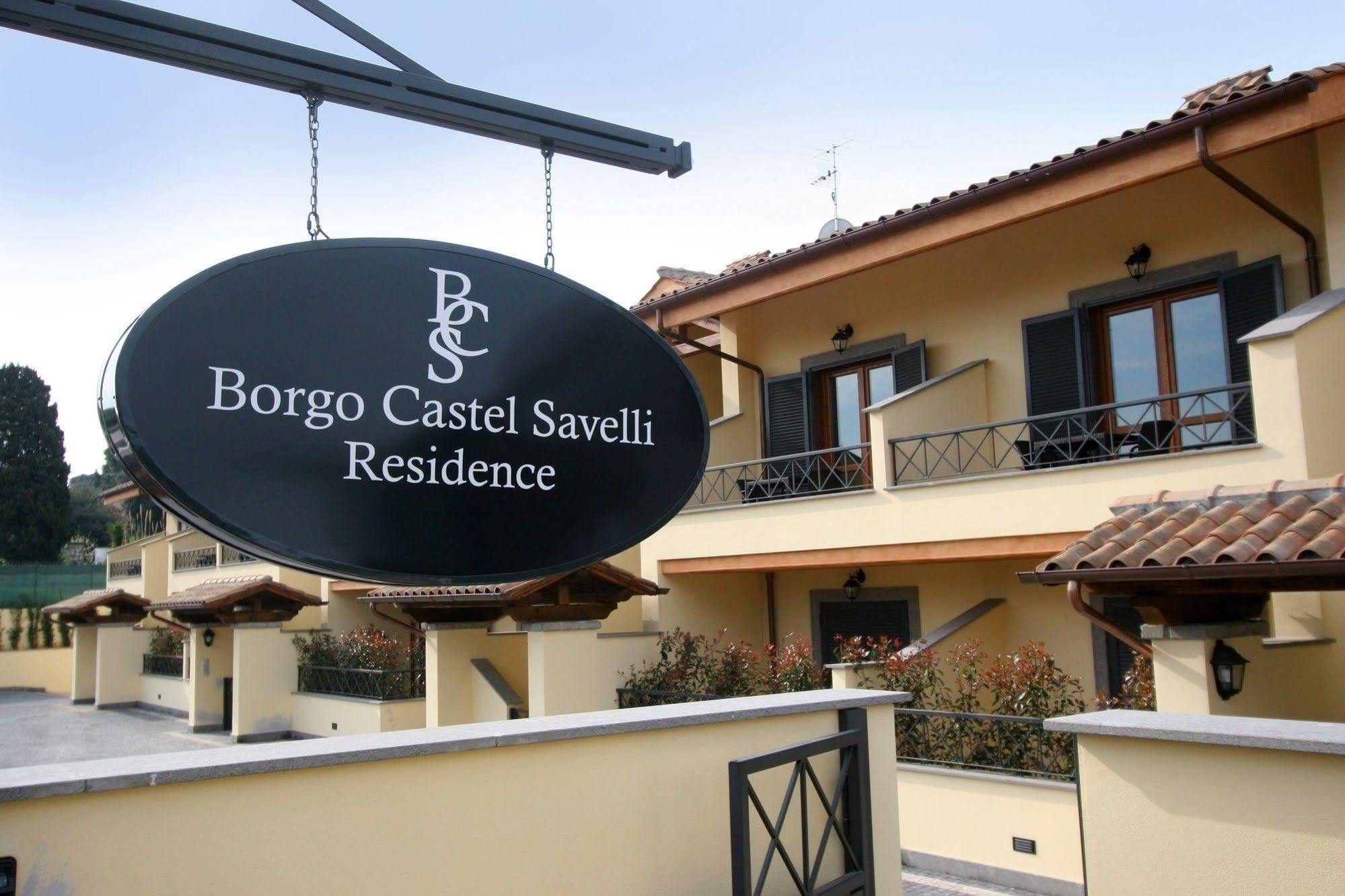 Borgo Castel Savelli Aparthotel Grottaferrata Buitenkant foto